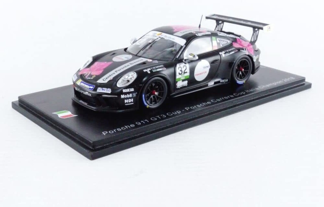 Porsche Porsche 911 GT3 Cup #32 Porsche Carrera Cup Italia Champion 2018 - 1:43 - Spark