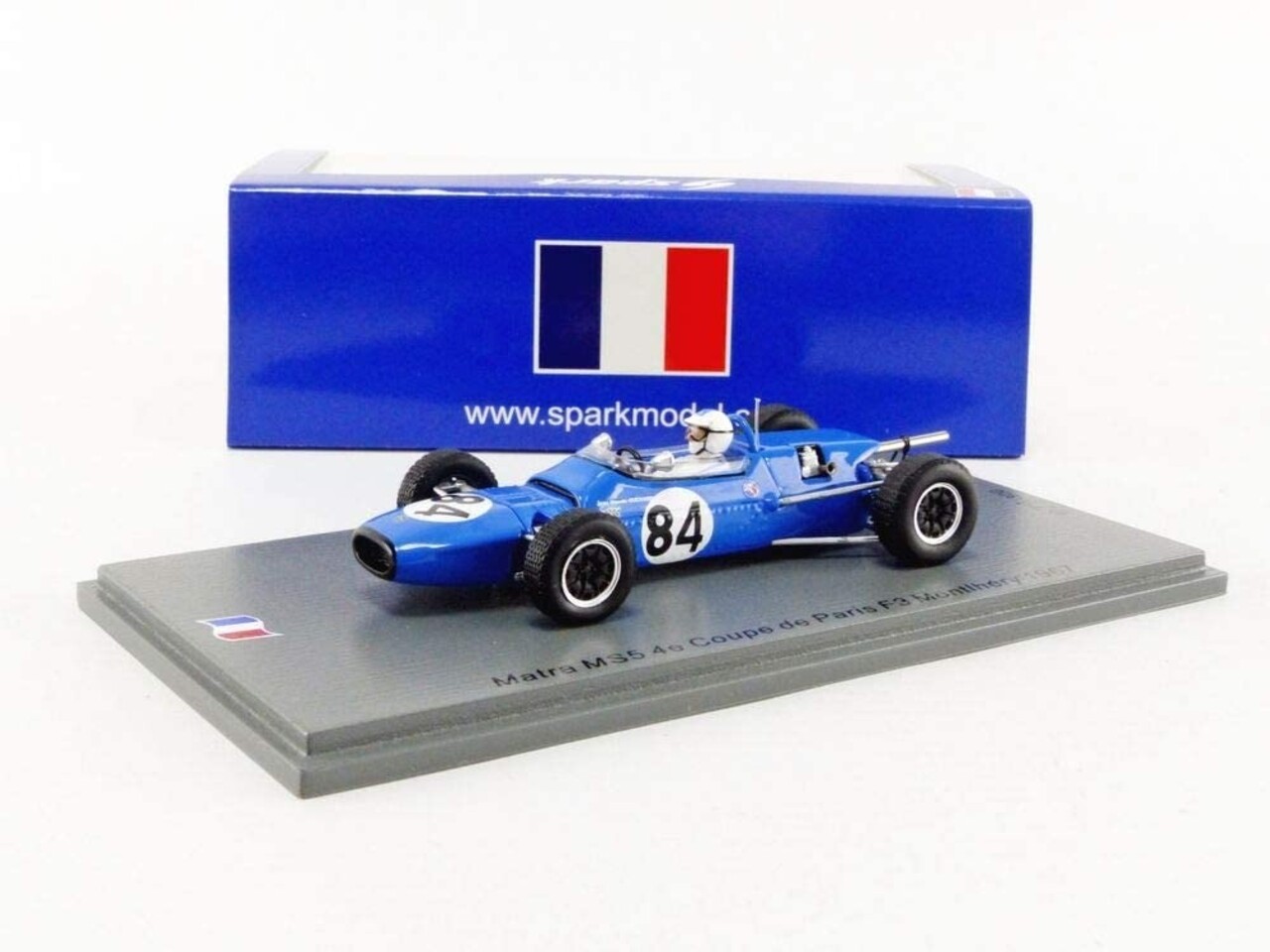 Matra Matra MS5 #84 4e Coupe de Paris F3 Montlhéry 1967 - 1:43 - Spark