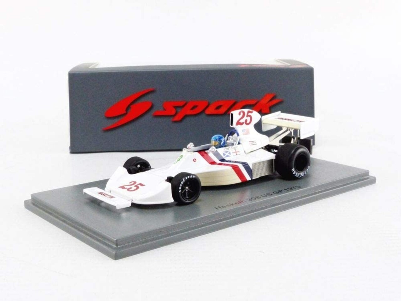 Formule 1 Hesketh 308 #25 US GP 1975 - 1:43 - Spark Formule 1 Hesketh 308 #25 US GP 1975 - 1:43 - Spark
