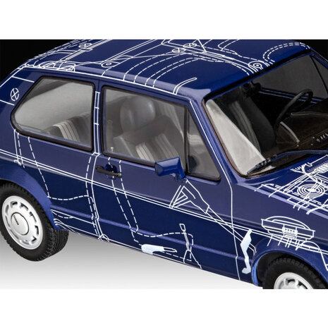 Volkswagen Golf GTI "Builders' Choice" - 1:24 - Revell