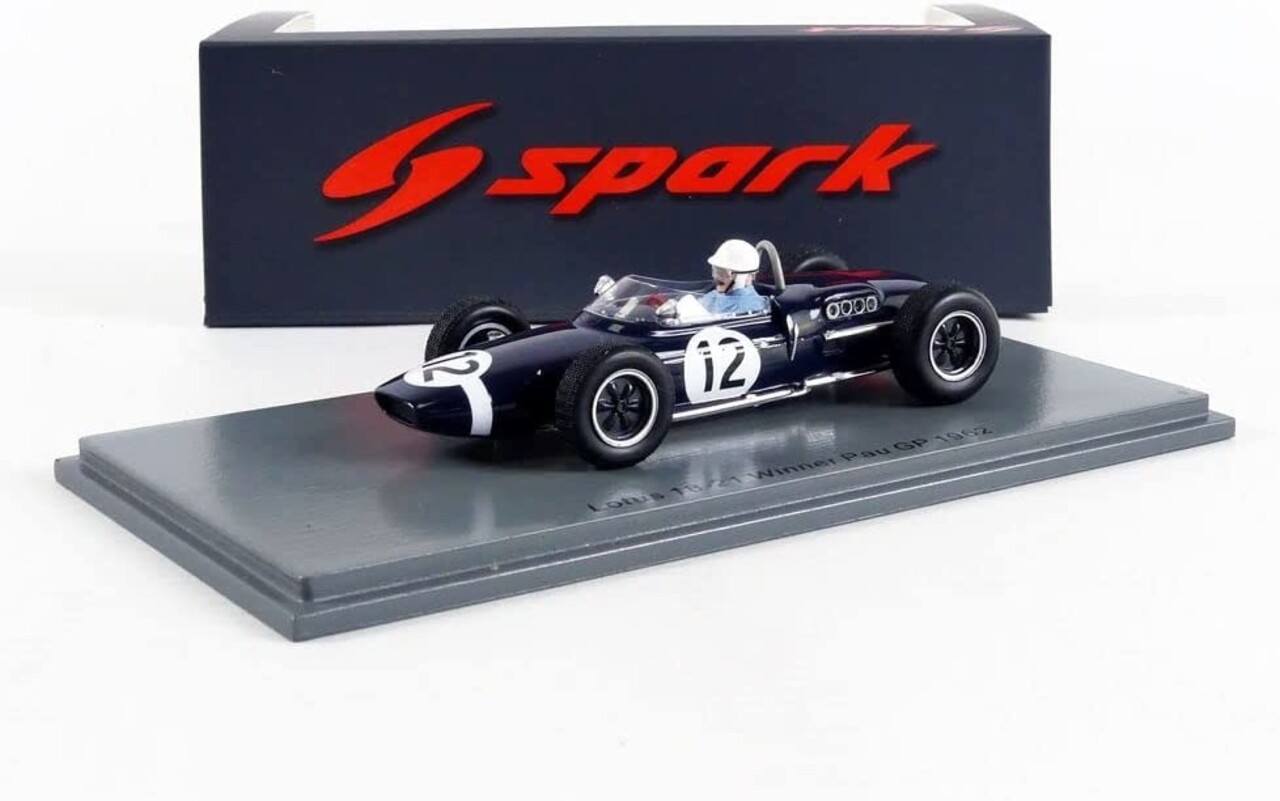 Formule 1 Lotus 18-21 #12 Winner Pau GP 1962 - 1:43 - Spark Formule 1 Lotus 18-21 #12 Winner Pau GP 1962 - 1:43 - Spark