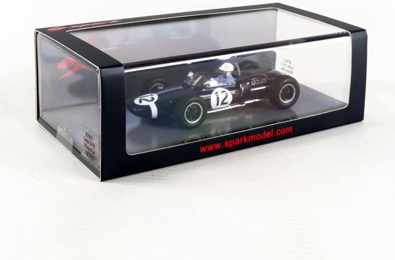 Formule 1 Lotus 18-21 #12 Winner Pau GP 1962 - 1:43 - Spark Formule 1 Lotus 18-21 #12 Winner Pau GP 1962 - 1:43 - Spark
