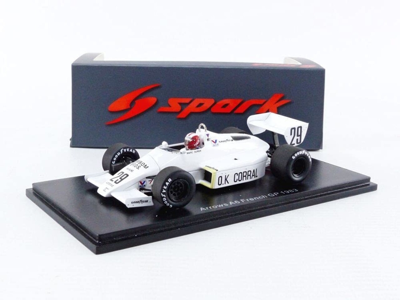 Formule 1 Arrows A6 #29 French GP 1983 - 1:43 - Spark Formule 1 Arrows A6 #29 French GP 1983 - 1:43 - Spark