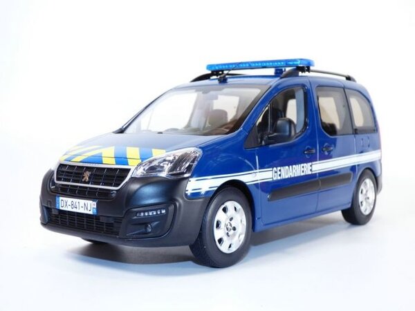 Peugeot Peugeot Partner Gendarmerie 2016 - 1:18 - Norev Peugeot Peugeot Partner Gendarmerie 2016 - 1:18 - Norev