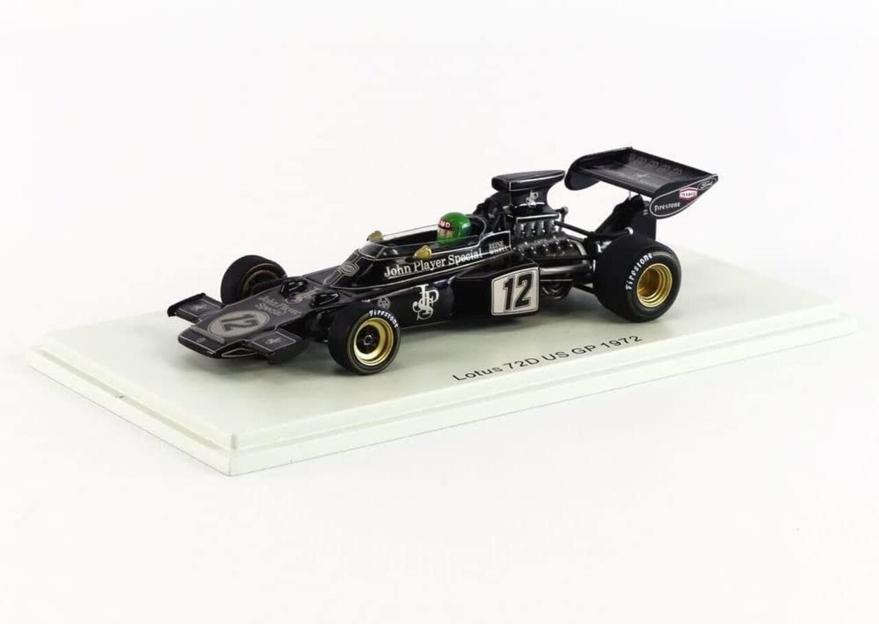 Formule 1 Lotus 72D #12 US GP 1972 - 1:43 - Spark Formule 1 Lotus 72D #12 US GP 1972 - 1:43 - Spark