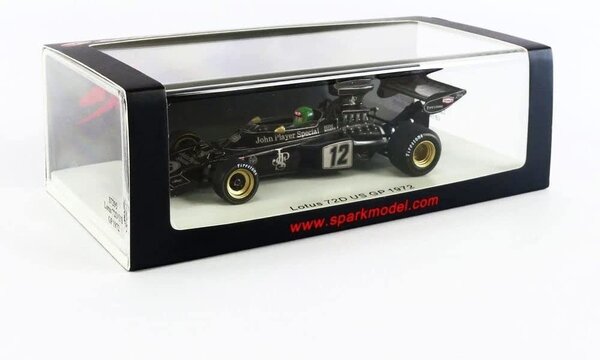 Formule 1 Lotus 72D #12 US GP 1972 - 1:43 - Spark Formule 1 Lotus 72D #12 US GP 1972 - 1:43 - Spark