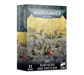 Games workshop Warhammer 40,000 - Orks: Runtherd and Gretchin - Games workshop