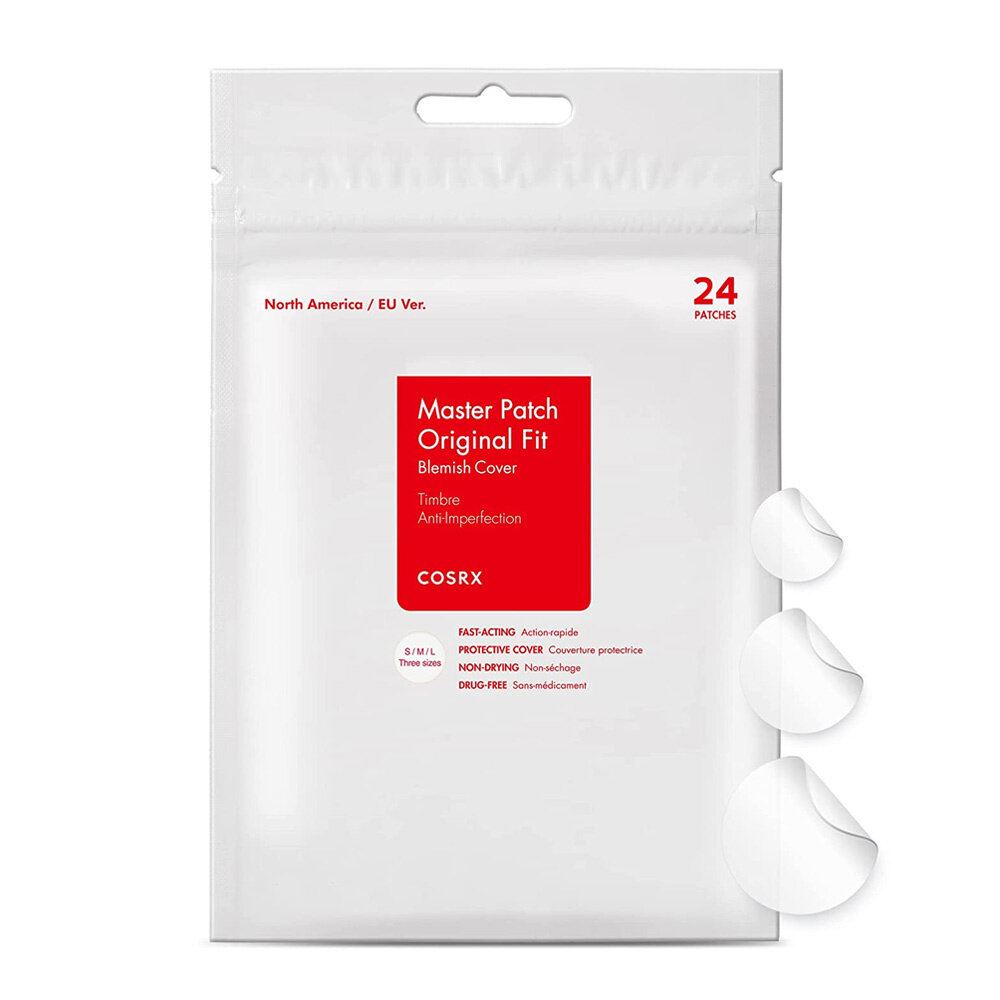 COSRX COSRX - Master Patch Original Fit Blemish Cover (Timbre Anti-Imperfection) - 24 Patches COSRX COSRX - Master Patch Original Fit Blemish Cover (Timbre Anti-Imperfection) - 24 Patches