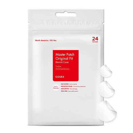 COSRX COSRX - Master Patch Original Fit Blemish Cover (Timbre Anti-Imperfection) - 24 Patches COSRX COSRX - Master Patch Original Fit Blemish Cover (Timbre Anti-Imperfection) - 24 Patches