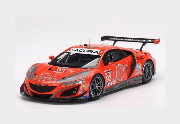 Acura Acura NSX GT3 EVO22 #93 Team Edge Motorsport 12H Sebring (USA) 2022 - 1:18 - TrueScale Miniatures Acura Acura NSX GT3 EVO22 #93 Team Edge Motorsport 12H Sebring (USA) 2022 - 1:18 - TrueScale Miniatures