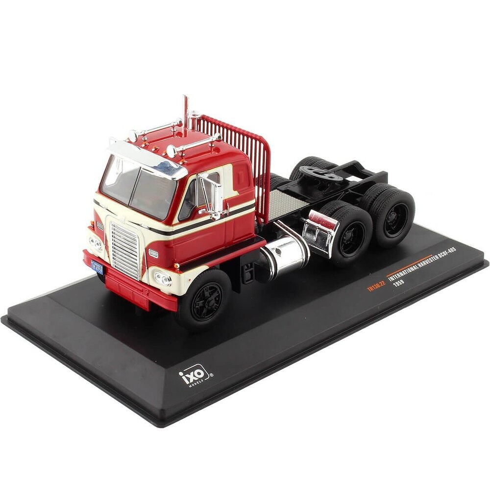 Miniature IXO 1/43 - Camion International Harvester DCOF-405 1959 Rouge TR130