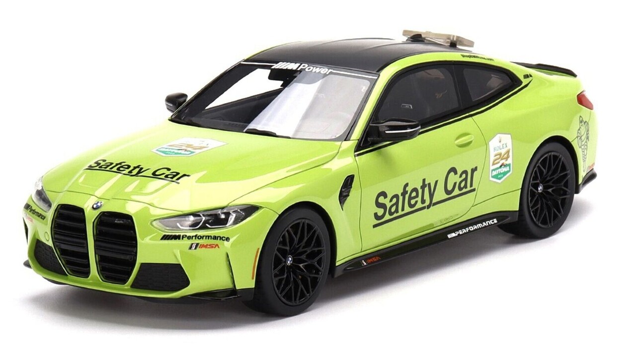 BMW BMW 4-Series M4 M-Performance (G82) Safety Car 24H Daytona 2022 - 1:18 - TrueScale Miniatures BMW BMW 4-Series M4 M-Performance (G82) Safety Car 24H Daytona 2022 - 1:18 - TrueScale Miniatures