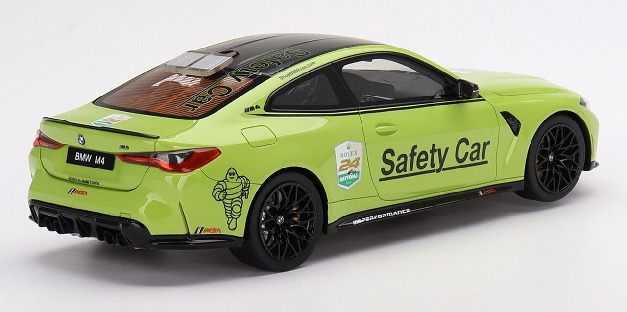 BMW BMW 4-Series M4 M-Performance (G82) Safety Car 24H Daytona 2022 - 1:18 - TrueScale Miniatures BMW BMW 4-Series M4 M-Performance (G82) Safety Car 24H Daytona 2022 - 1:18 - TrueScale Miniatures