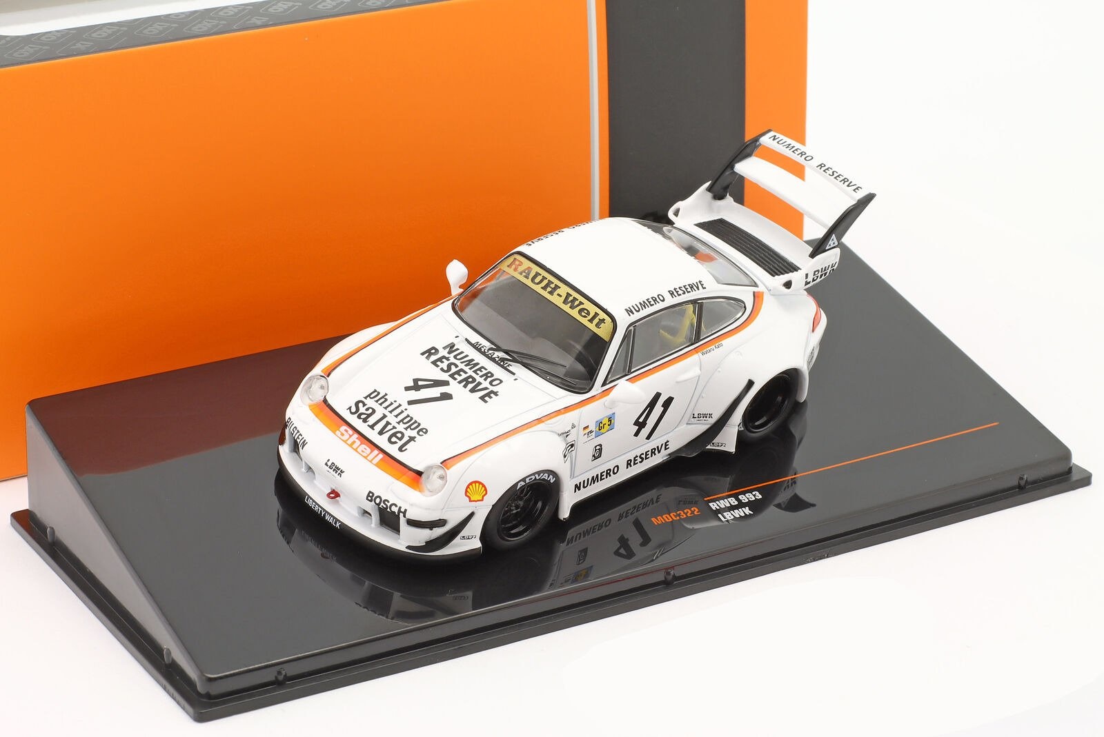 Porsche RWB 993 #41 LBWK - 1:43 - IXO Models - HMKT