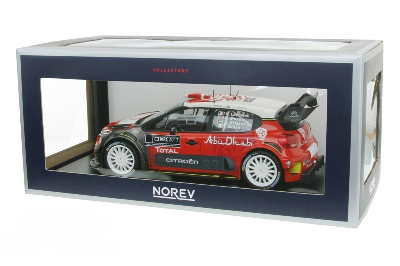 Citroen Citroën C3 WRC Official Presentation Version 2017 - 1:18 - Norev