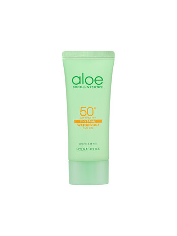 Holika Holika Holika Holika - Aloe Soothing Essence Waterproof Sun Gel Face & Body (SPF 50+ / PA++++) - 100 ml
