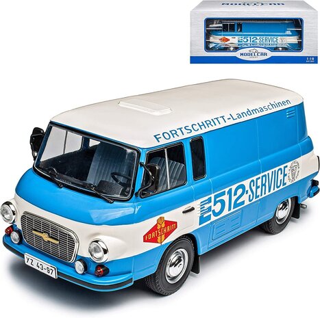 Barkas Barkas B 1000 Box Wagon - 1:18 - Modelcar Group