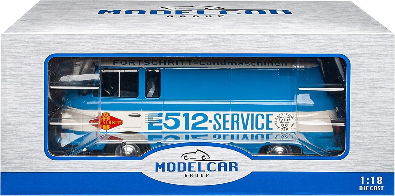 Barkas Barkas B 1000 Box Wagon - 1:18 - Modelcar Group