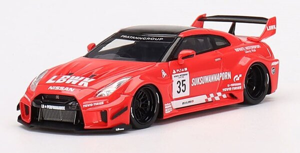 Nissan Nissan GT-RR (R35) #35 Liberty Walk 2016 - 1:43 - TrueScale Miniatures Nissan Nissan GT-RR (R35) #35 Liberty Walk 2016 - 1:43 - TrueScale Miniatures