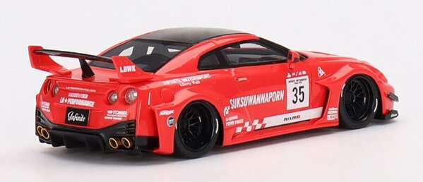 Nissan Nissan GT-RR (R35) #35 Liberty Walk 2016 - 1:43 - TrueScale Miniatures Nissan Nissan GT-RR (R35) #35 Liberty Walk 2016 - 1:43 - TrueScale Miniatures