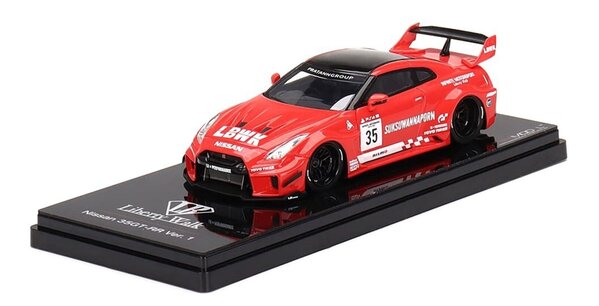 Nissan Nissan GT-RR (R35) #35 Liberty Walk 2016 - 1:43 - TrueScale Miniatures Nissan Nissan GT-RR (R35) #35 Liberty Walk 2016 - 1:43 - TrueScale Miniatures