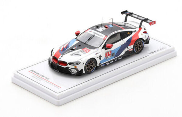 BMW BMW 8-Series M8 GTE 4.0L Twin Turbo V8 #25 Team BMW RLL 3rd IMSA Petit Le Mans 2019  - 1:43 - TrueScale Miniatures BMW BMW 8-Series M8 GTE 4.0L Twin Turbo V8 #25 Team BMW RLL 3rd IMSA Petit Le Mans 2019  - 1:43 - TrueScale Miniatures