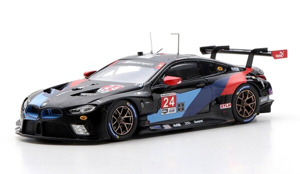 BMW BMW 8-Series M8 GTE #24 Team RLL BMW 2nd GTLM Class Laguna Seca 2019 - 1:43 - TrueScale Miniatures BMW BMW 8-Series M8 GTE #24 Team RLL BMW 2nd GTLM Class Laguna Seca 2019 - 1:43 - TrueScale Miniatures