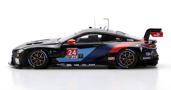 BMW BMW 8-Series M8 GTE #24 Team RLL BMW 2nd GTLM Class Laguna Seca 2019 - 1:43 - TrueScale Miniatures BMW BMW 8-Series M8 GTE #24 Team RLL BMW 2nd GTLM Class Laguna Seca 2019 - 1:43 - TrueScale Miniatures