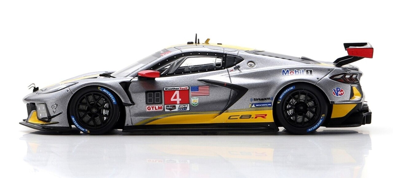 Chevrolet Chevrolet Corvette C8 R 6.2L V8 #4 Team Corvette Racing 2nd GTLM Class 24H Daytona 2021 - 1:43 - TrueScale Miniatures Chevrolet Chevrolet Corvette C8 R 6.2L V8 #4 Team Corvette Racing 2nd GTLM Class 24H Daytona 2021 - 1:43 - TrueScale Miniatures