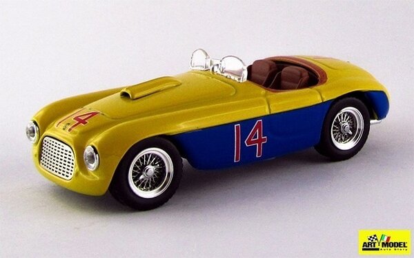 Ferrari Ferrari 166MM Spider #14 Winner Mar De Plata (Argentina) 1950  - 1:43 - Art Model Ferrari Ferrari 166MM Spider #14 Winner Mar De Plata (Argentina) 1950  - 1:43 - Art Model
