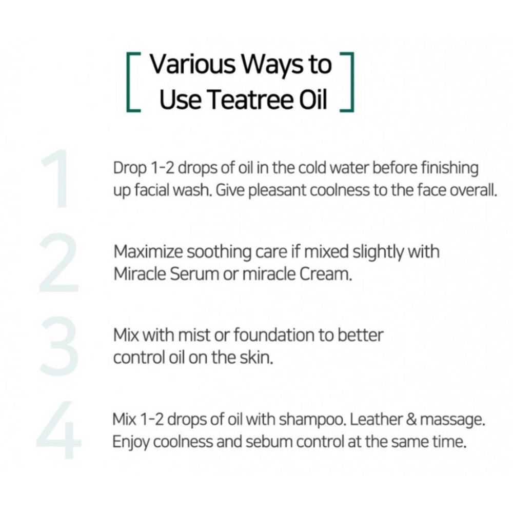 Some by Mi Some By Mi - 30 Days Miracle Tea Tree Clear Spot Oil (Tea Tree Oil 140,000 ppm) -10 ml Some by Mi Some By Mi - 30 Days Miracle Tea Tree Clear Spot Oil (Tea Tree Oil 140,000 ppm) -10 ml