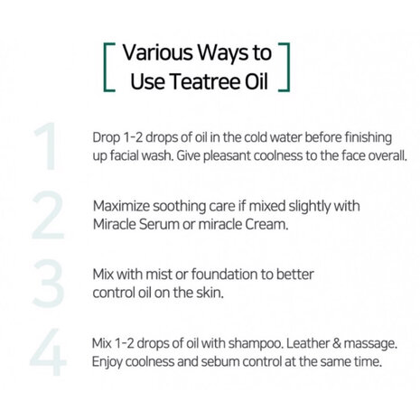 Some by Mi Some By Mi - 30 Days Miracle Tea Tree Clear Spot Oil (Tea Tree Oil 140,000 ppm) -10 ml Some by Mi Some By Mi - 30 Days Miracle Tea Tree Clear Spot Oil (Tea Tree Oil 140,000 ppm) -10 ml