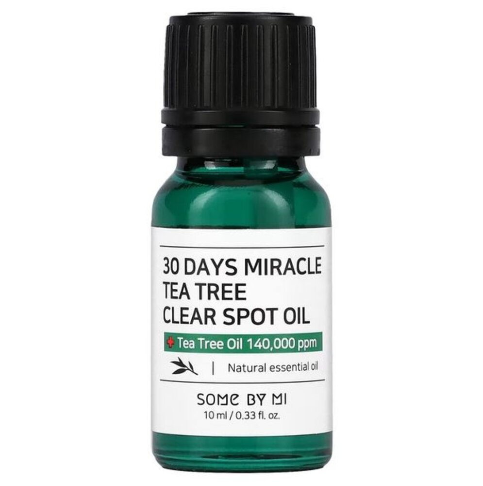 Some by Mi Some By Mi - 30 Days Miracle Tea Tree Clear Spot Oil (Tea Tree Oil 140,000 ppm) -10 ml Some by Mi Some By Mi - 30 Days Miracle Tea Tree Clear Spot Oil (Tea Tree Oil 140,000 ppm) -10 ml