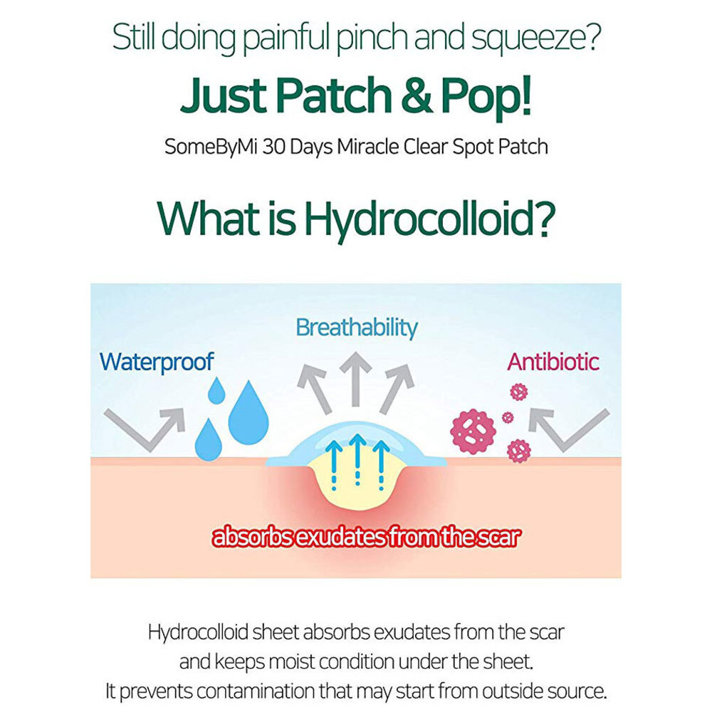 Some by Mi Some By Mi - Clear Spot Patch - Hydrocolloid Type Some by Mi Some By Mi - Clear Spot Patch - Hydrocolloid Type