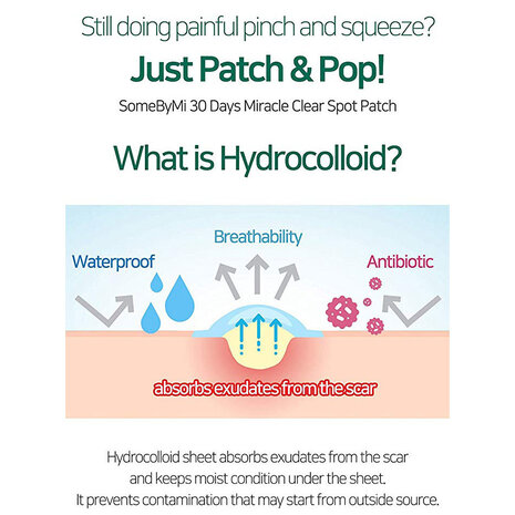 Some by Mi Some By Mi - Clear Spot Patch - Hydrocolloid Type Some by Mi Some By Mi - Clear Spot Patch - Hydrocolloid Type