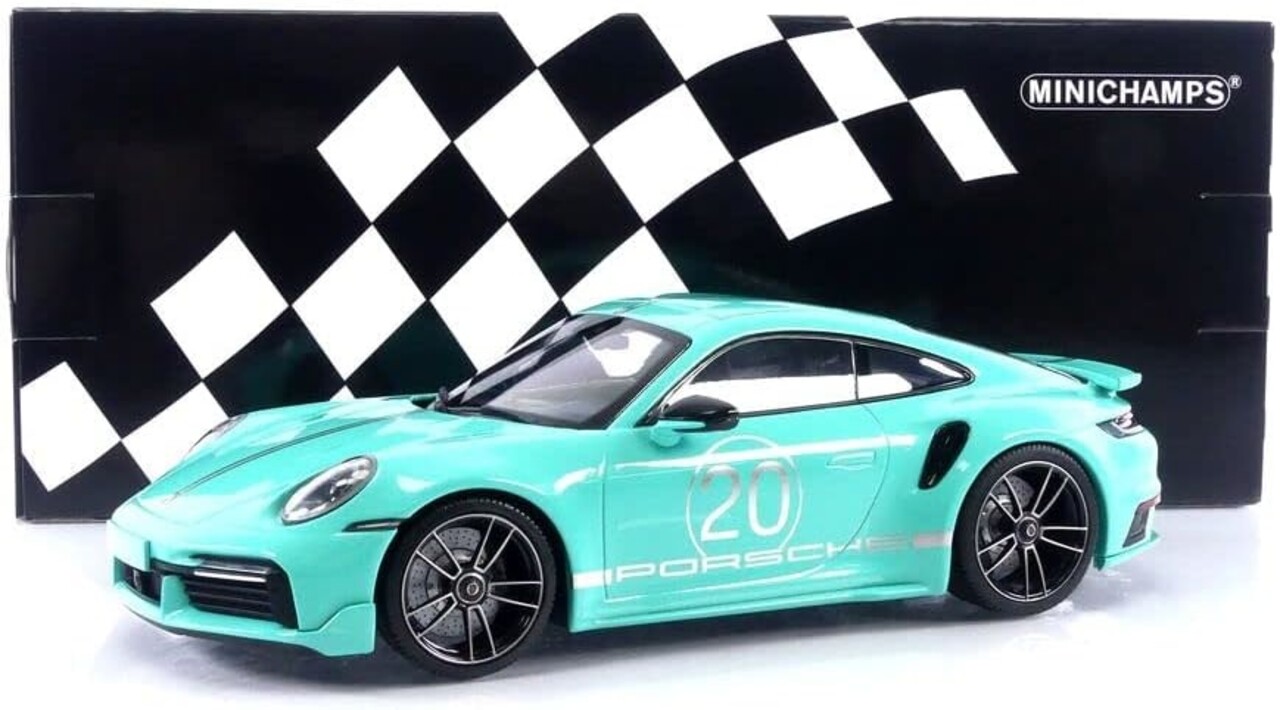 Porsche Porsche 911 Turbo S Sport Design Package 2021 - 1:18 - Minichamps