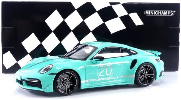 Porsche Porsche 911 Turbo S Sport Design Package 2021 - 1:18 - Minichamps