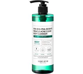 Some by Mi Some By Mi - AHA BHA PHA 30 Days Miracle Acne Clear Body Cleanser - 400 g Some by Mi Some By Mi - AHA BHA PHA 30 Days Miracle Acne Clear Body Cleanser - 400 g