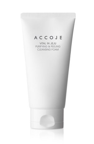 Accoje Accoje - Vital in Jeju Purifying & Peeling Cleansing Foam - 150 ml Accoje Accoje - Vital in Jeju Purifying & Peeling Cleansing Foam - 150 ml