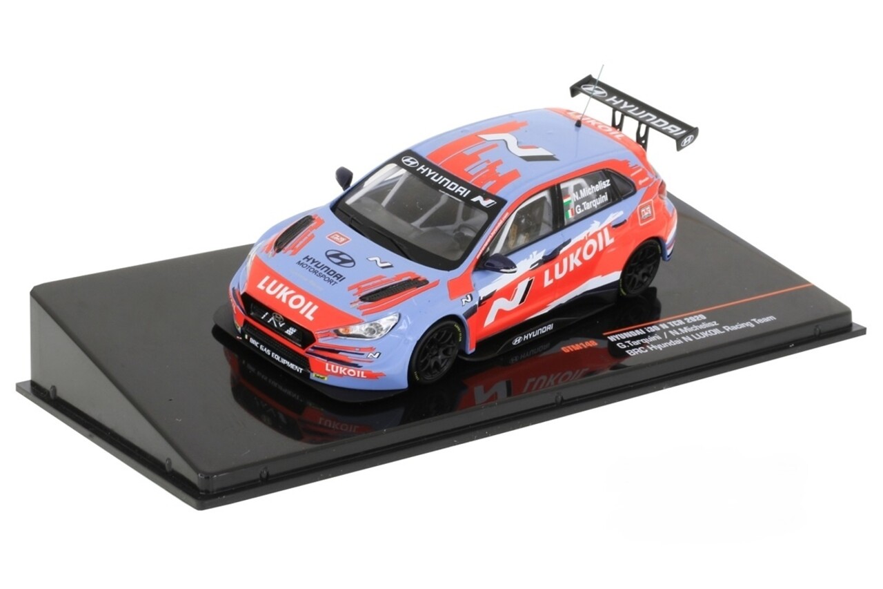 Hyundai Hyundai i30 N TCR BRC N Lukoil Racing Team 2020 - 1:43  - IXO Models Hyundai Hyundai i30 N TCR BRC N Lukoil Racing Team 2020 - 1:43  - IXO Models