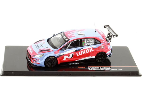Hyundai Hyundai i30 N TCR BRC N Lukoil Racing Team 2020 - 1:43  - IXO Models Hyundai Hyundai i30 N TCR BRC N Lukoil Racing Team 2020 - 1:43  - IXO Models
