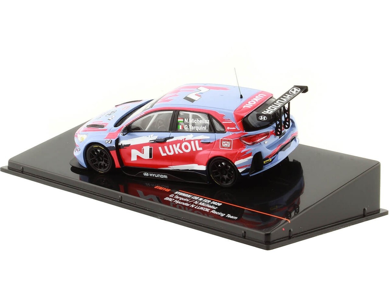 Hyundai Hyundai i30 N TCR BRC N Lukoil Racing Team 2020 - 1:43  - IXO Models Hyundai Hyundai i30 N TCR BRC N Lukoil Racing Team 2020 - 1:43  - IXO Models
