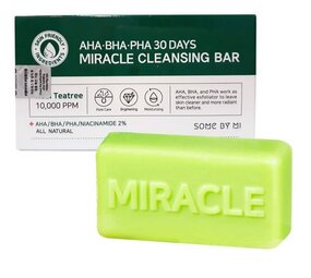Some by Mi Some By Mi - AHA BHA PHA 30 Days Miracle Acne Cleansing Bar 100 g Some by Mi Some By Mi - AHA BHA PHA 30 Days Miracle Acne Cleansing Bar 100 g