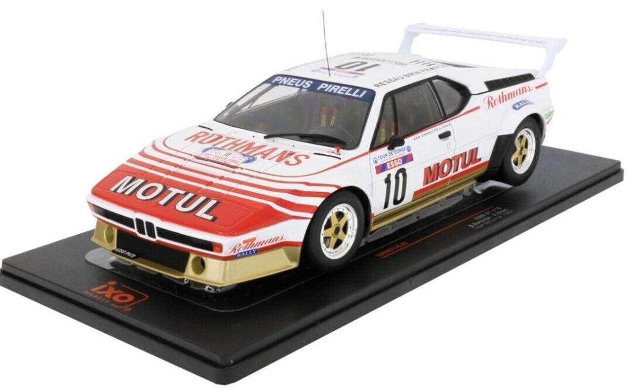 BMW BMW M1 #10 Rally WM Tour de Corse 1982 - 1:18 - IXO Models