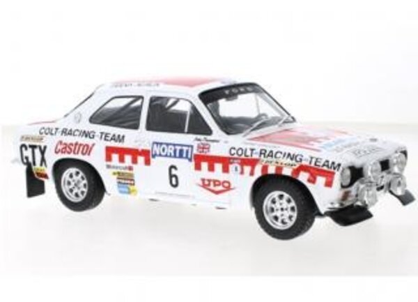 Ford Ford Escort MK I RS 1600 #6 Colt Racing Team Rally WM 1000 Lakes Rally 1974 - 1:18 - IXO Models Ford Ford Escort MK I RS 1600 #6 Colt Racing Team Rally WM 1000 Lakes Rally 1974 - 1:18 - IXO Models
