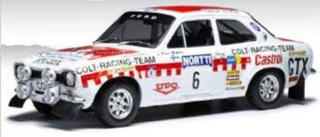 Ford Ford Escort MK I RS 1600 #6 Colt Racing Team Rally WM 1000 Lakes Rally 1974 - 1:18 - IXO Models Ford Ford Escort MK I RS 1600 #6 Colt Racing Team Rally WM 1000 Lakes Rally 1974 - 1:18 - IXO Models