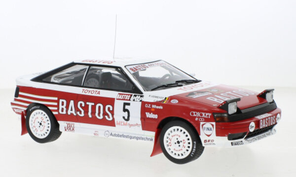 Toyota Toyota Celica GT-Four ST165 #5 Bastos Haspengouw Rally 1990 - 1:18 - IXO Models