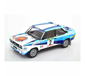 Fiat Fiat 131 Abarth #5 Team Fiat Works Winner Rally Portugal 1980 (Night Version) - 1:18 - IXO Models Fiat Fiat 131 Abarth #5 Team Fiat Works Winner Rally Portugal 1980 (Night Version) - 1:18 - IXO Models