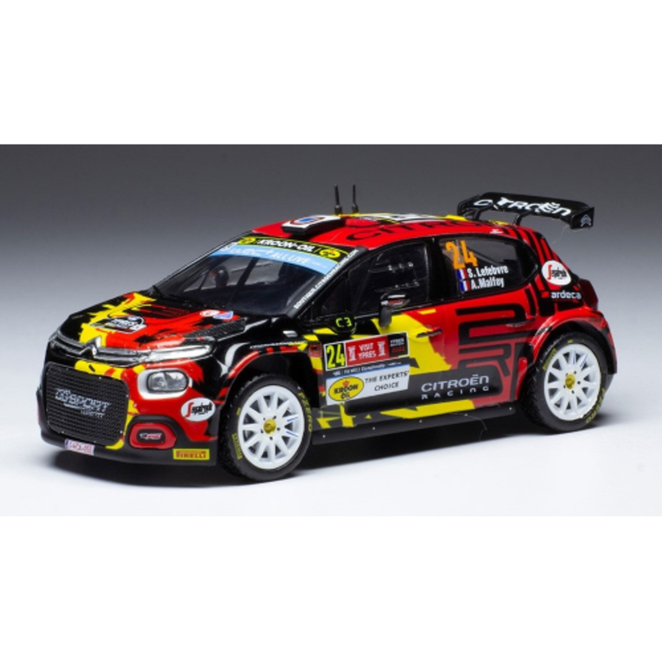 Voiture Miniature de Collection IXO 1-43 - CITROEN C3 Rally2 - Rallye
