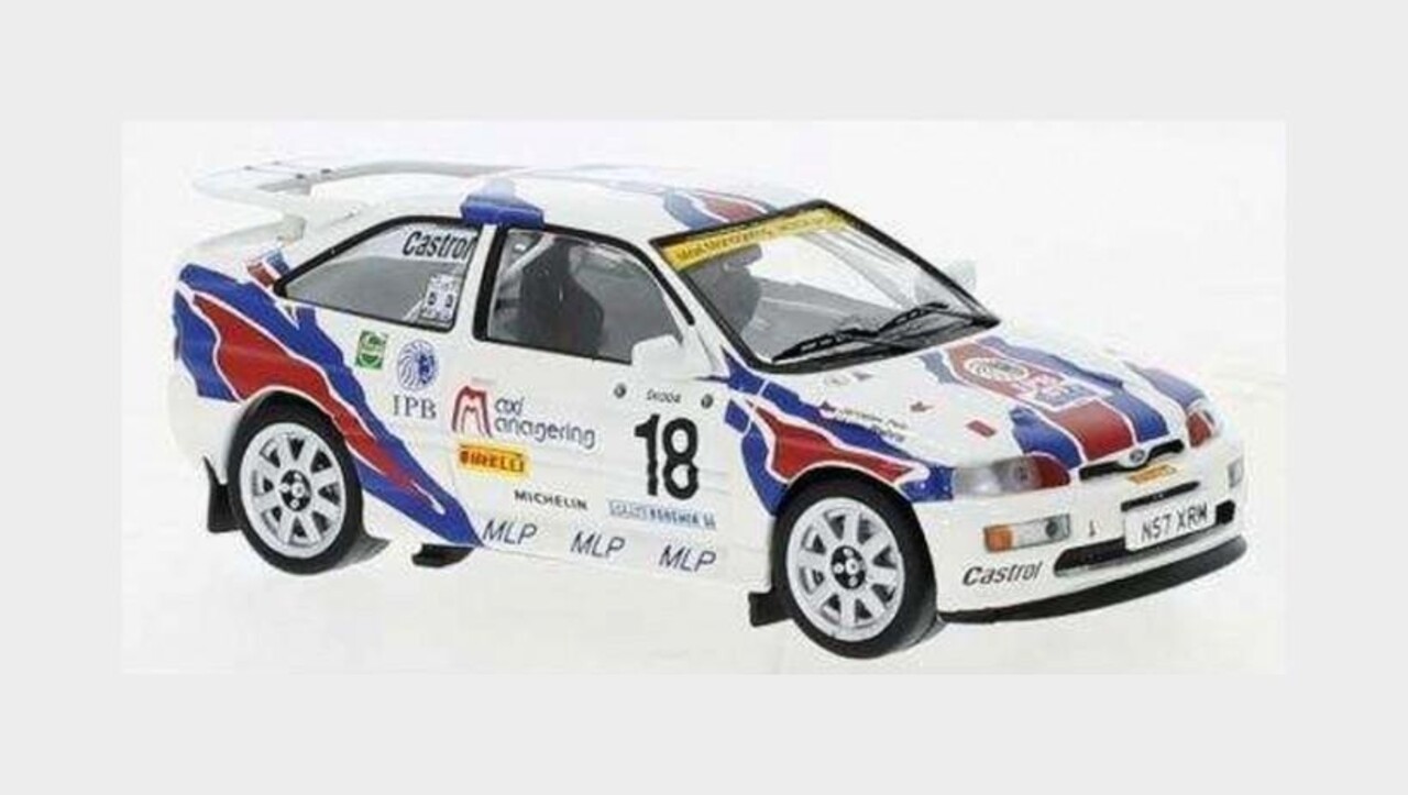 Ford Ford Escort RS Cosworth #18 Rally Bohemia (CZ) 1996 - 1:43 - IXO Models Ford Ford Escort RS Cosworth #18 Rally Bohemia (CZ) 1996 - 1:43 - IXO Models